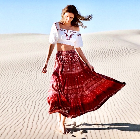 Spell & The Gypsy Collective | Tuula Gypsiana Maxi Skirt Rare! So XS - Picture 3 of 8